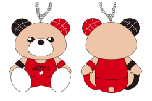 ぼるたんぬいぐるみキーチェーン 詳細画像 - 1